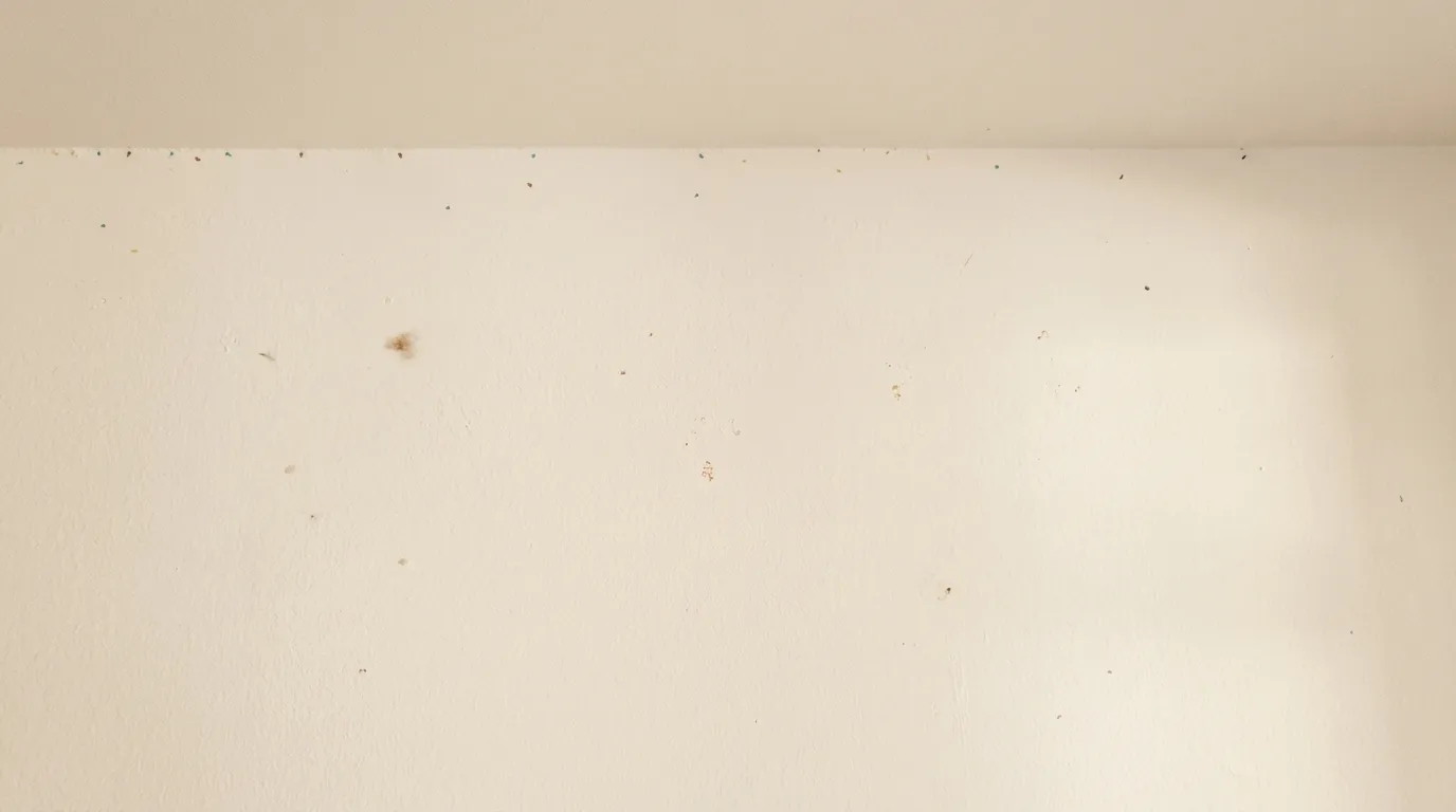 Surface beige p&acirc;le avec taches brunes et imperfections