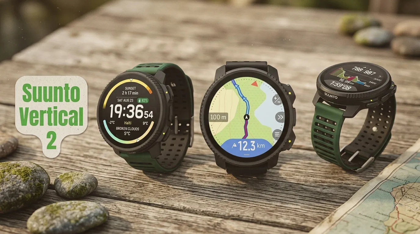 Suunto Vertical 2 : montre GPS trail 65h d'autonomie