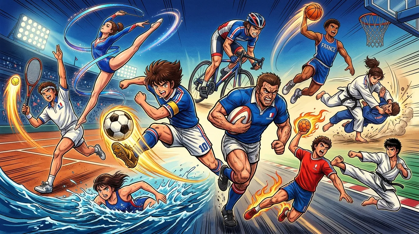 Sports les plus pratiqués en France : top 10