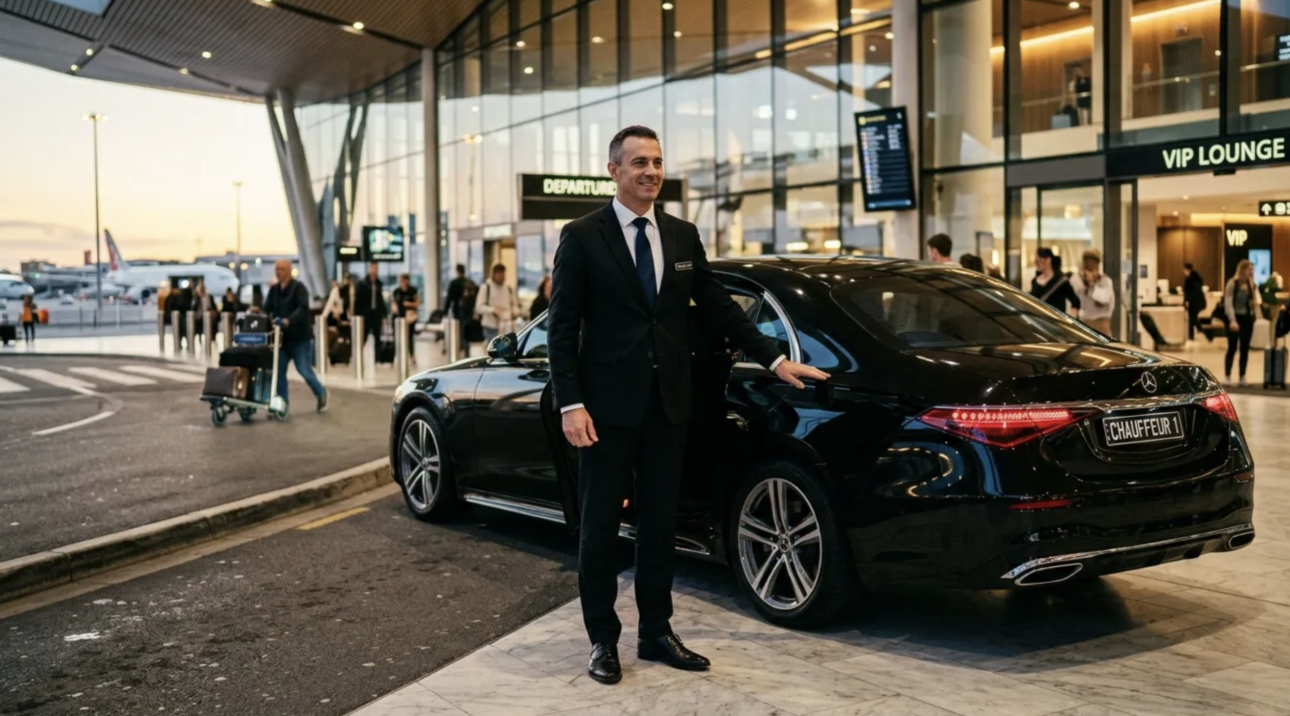 VTC aéroport Nantes : un transfert confortable et sans stress