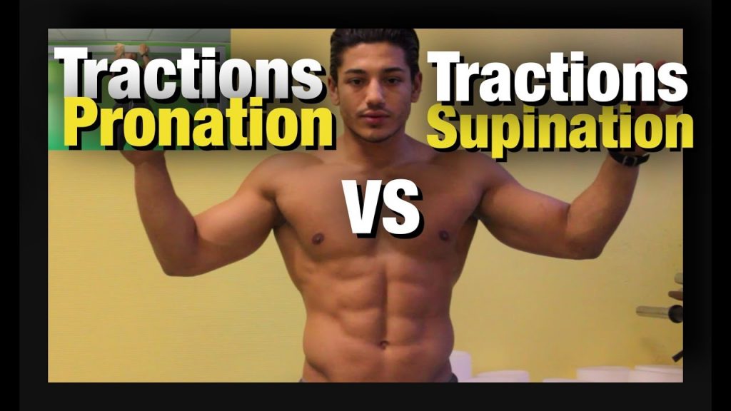 Tractions Supination VS Tractions Pronation