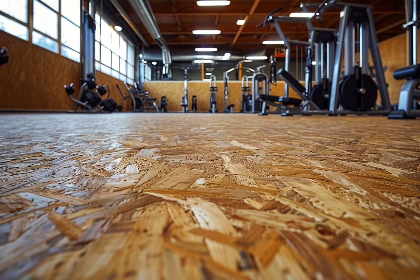 Comment construire un sol de salle de sport résistant avec du panneau OSB ?