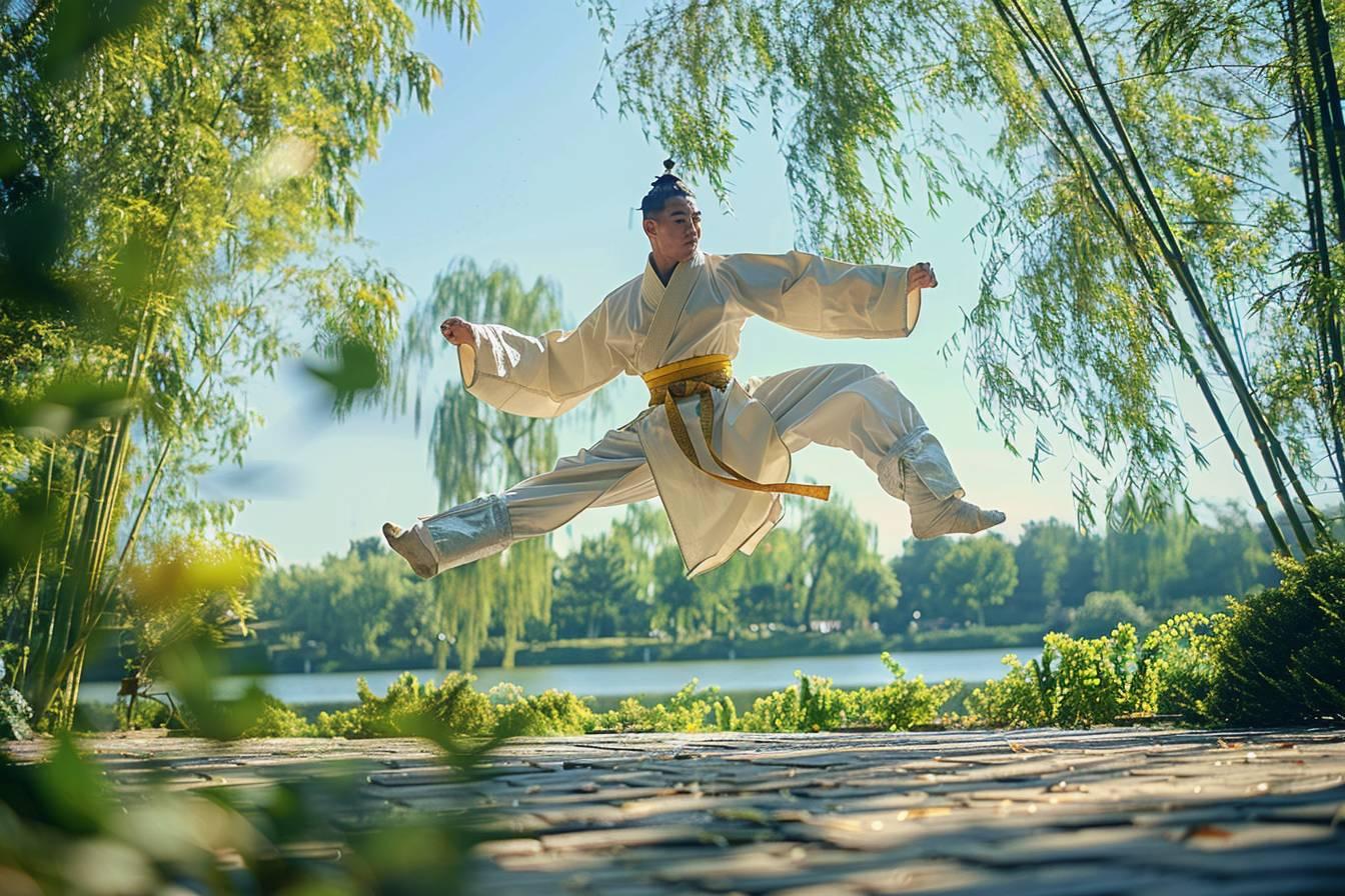 Découvrez les arts martiaux chinois : kung-fu, tai-chi et wushu, des sports de combat ancestraux et puissants