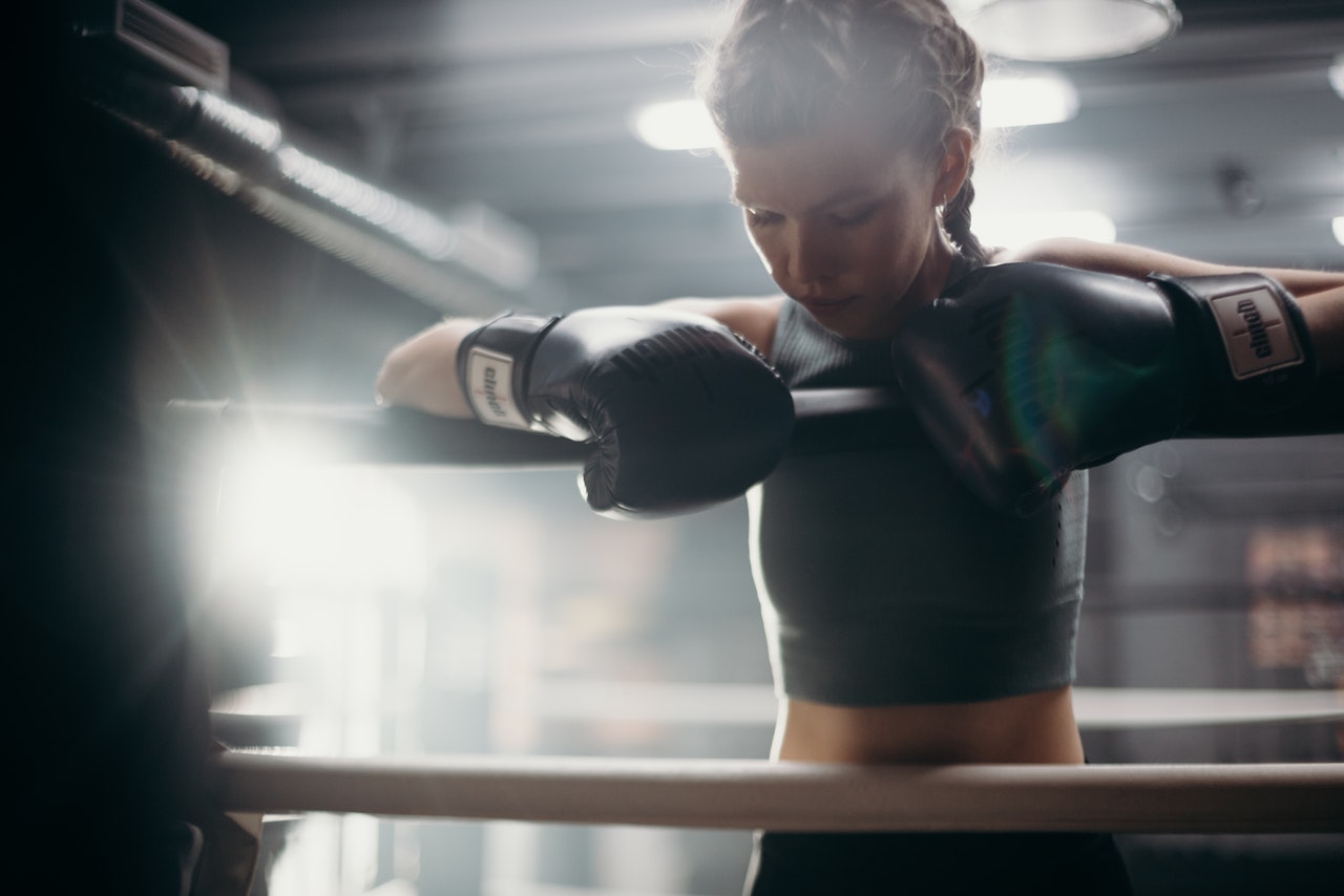 Kickboxing femme
