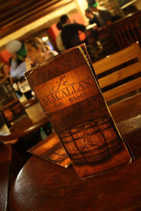 Carte du Macallan